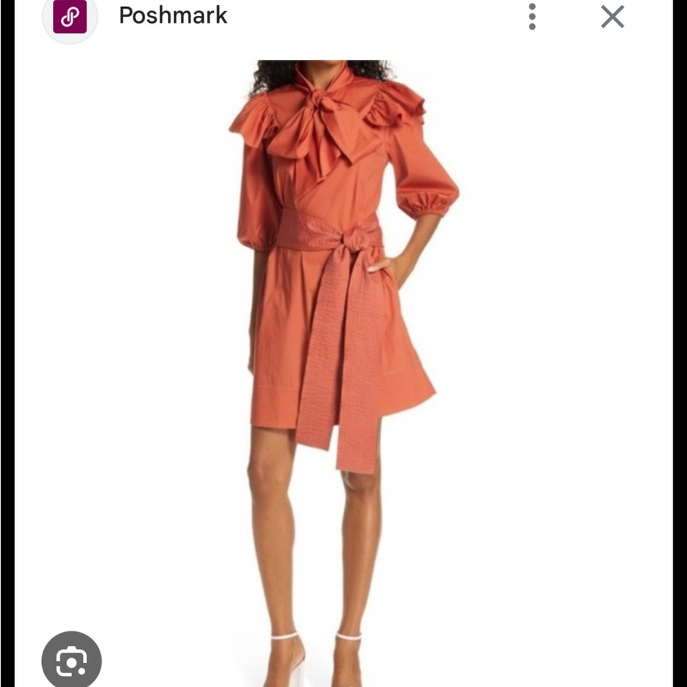 Tanya Taylor Dress Tanya Taylor Marlee Bow Dress Size 10
